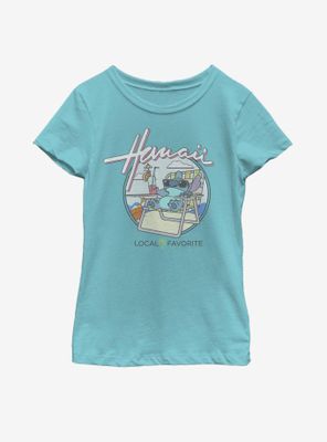 Disney Lilo And Stitch Local Favorite Youth Girls T-Shirt