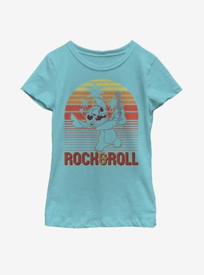 Disney Lilo And Stitch Rock Roll Youth Girls T-Shirt