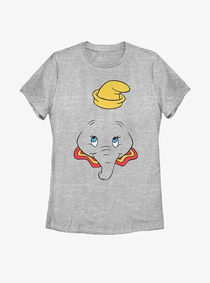 Disney Dumbo Big Face Womens T-Shirt