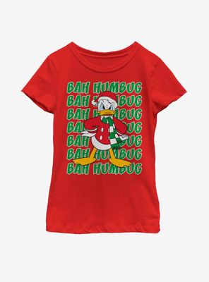 Disney Donald Duck Scrooge Youth Girls T-Shirt