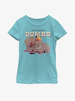 Disney Dumbo Classic Art Youth Girls T-Shirt