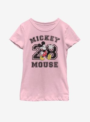 Disney Mickey Mouse Collegiate Youth Girls T-Shirt