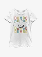 Disney Dumbo Face Youth Girls T-Shirt