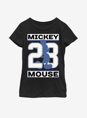 Disney Mickey Mouse Shadow Date Youth Girls T-Shirt