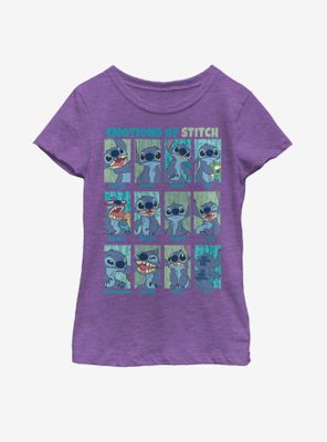 Disney Lilo And Stitch Emotions Of Youth Girls T-Shirt