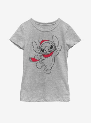 Disney Lilo And Stitch Holiday Youth Girls T-Shirt