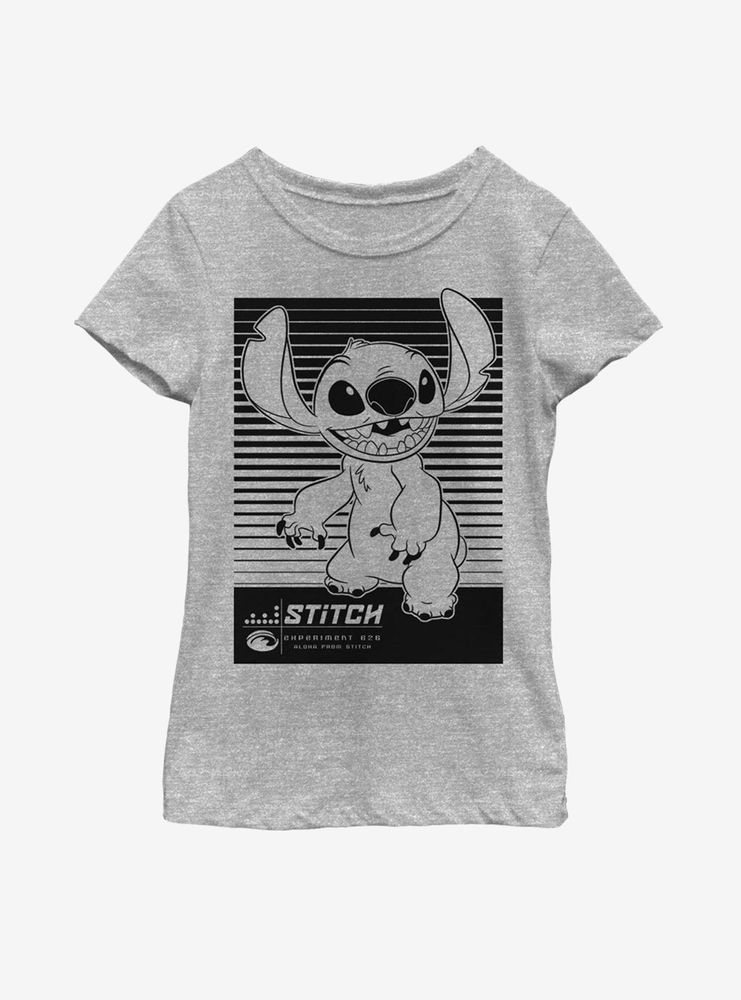 Disney Lilo And Stitch Linear Youth Girls T-Shirt