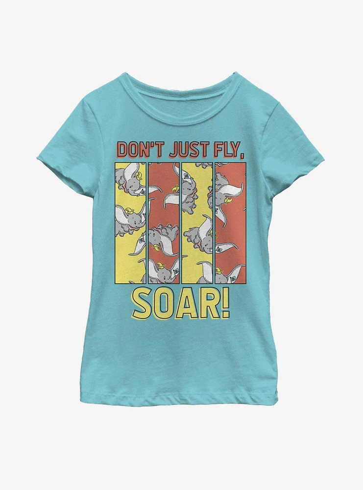 Disney Dumbo Soar Youth Girls T-Shirt