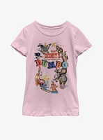 Disney Dumbo Theatrical Poster Youth Girls T-Shirt