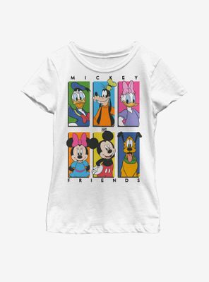 Disney Mickey Mouse Sensational Six Youth Girls T-Shirt