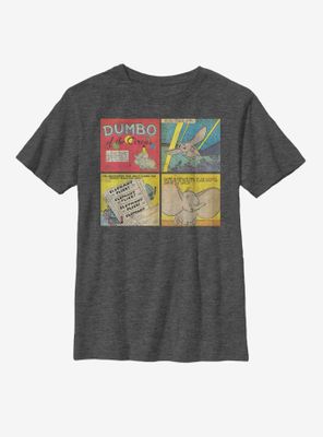 Disney Dumbo Comic Panel Youth T-Shirt