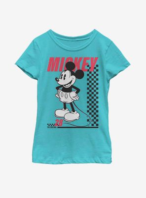 Disney Mickey Mouse Skate Twenty Eight Youth Girls T-Shirt