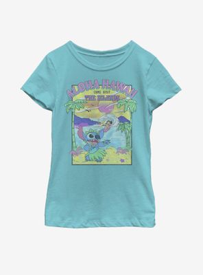 Disney Lilo And Stitch Visit The Islands Youth Girls T-Shirt