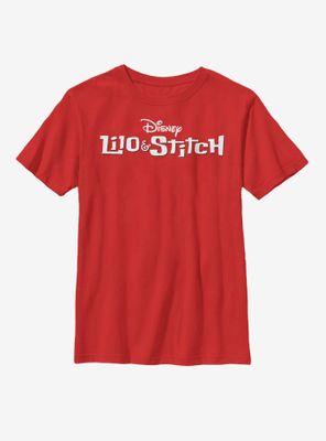 Disney Lilo And Stitch Classic Logo Youth T-Shirt