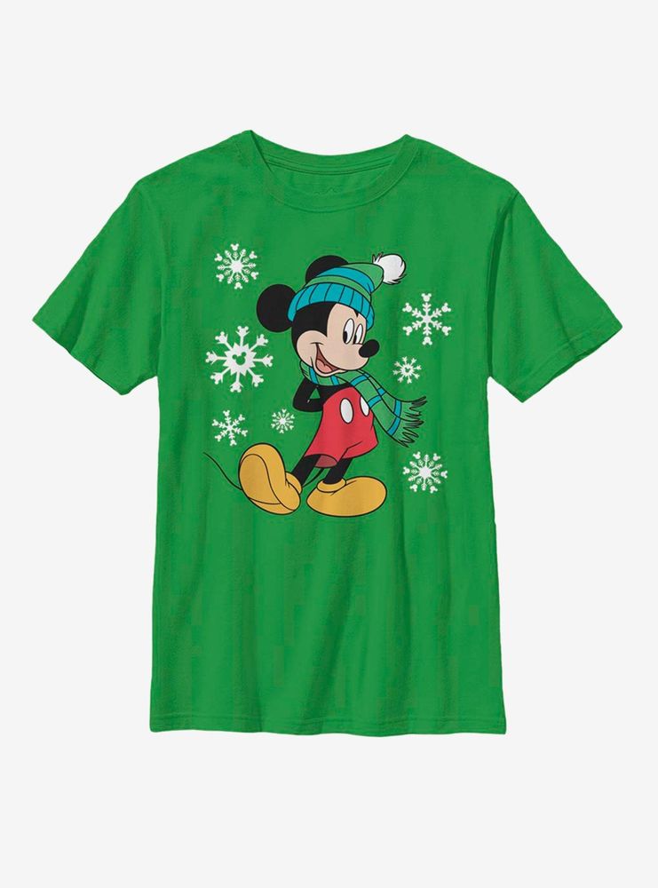 Disney Mickey Mouse Big Holiday Youth T-Shirt