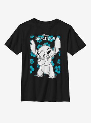 Disney Lilo And Stitch Bad Mood Youth T-Shirt