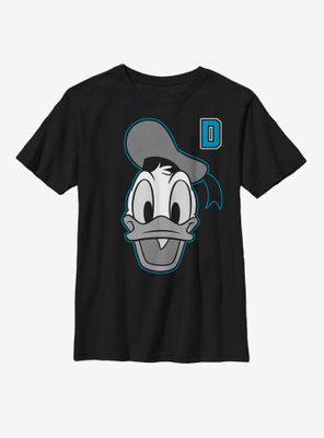 Disney Mickey Mouse Letter Duck Youth T-Shirt