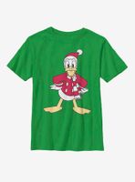 Disney Donald Duck Santa Hat Youth T-Shirt