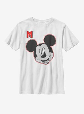 Disney Mickey Mouse Letter Youth T-Shirt