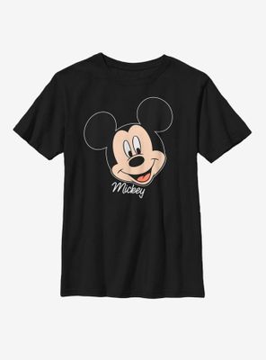 Disney Mickey Mouse Big Face Youth T-Shirt
