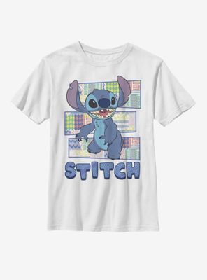 Disney Lilo And Stitch Patterned Youth T-Shirt