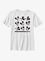 Disney Mickey Mouse Expressions Youth T-Shirt