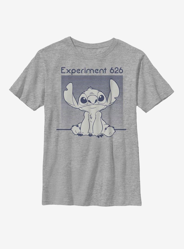 Disney Lilo And Stitch Experiment 626 Monochromatic Youth T-Shirt