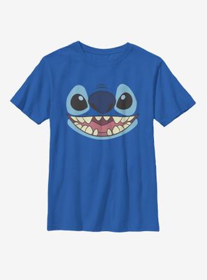 Disney Lilo And Stitch Face Youth T-Shirt