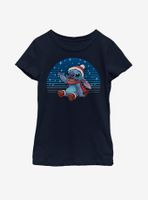 Disney Lilo And Stitch Snowing Youth Girls T-Shirt