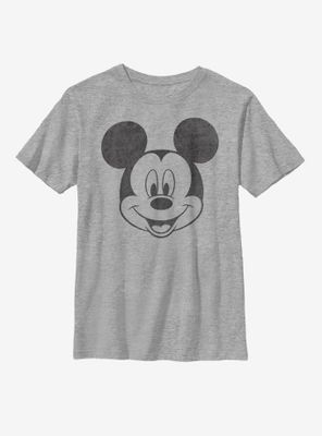 Disney Mickey Mouse Face Youth T-Shirt
