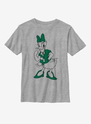 Disney Mickey Mouse Pine Green Daisy Youth T-Shirt