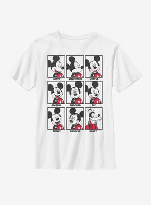 Disney Mickey Mouse Mood Youth T-Shirt