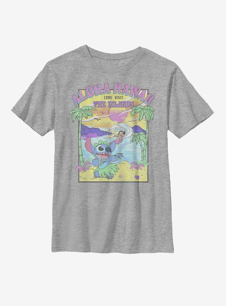 Disney Lilo And Stitch Visit The Islands Youth T-Shirt