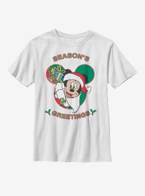 Disney Mickey Mouse Greetings Youth T-Shirt