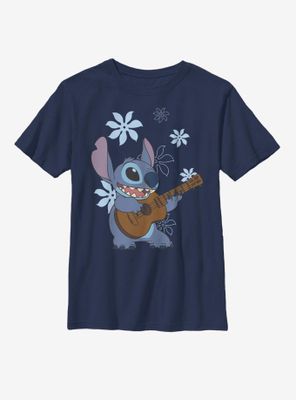 Disney Lilo And Stitch Ukulele Youth T-Shirt