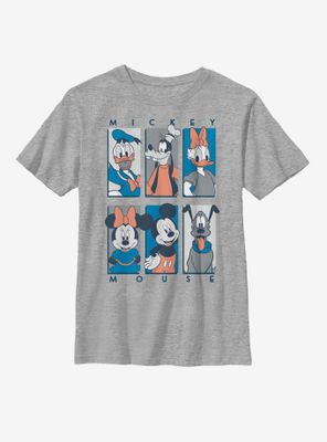 Disney Mickey Mouse Sensational Six Muted Youth T-Shirt