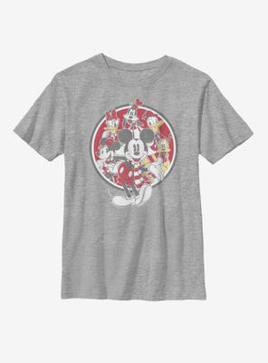 Disney Mickey Mouse Vintage Friends Youth T-Shirt