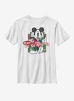 Disney Mickey Mouse Vintage Holiday Youth T-Shirt