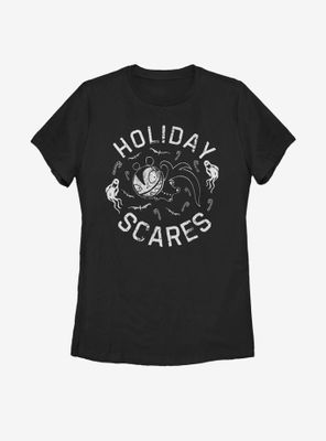 Disney The Nightmare Before Christmas Holiday Scares Doll Womens T-Shirt