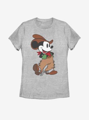 Disney Mickey Mouse Cowboy Womens T-Shirt
