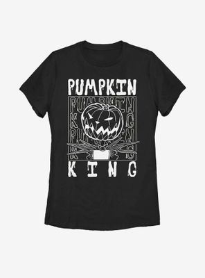 Disney The Nightmare Before Christmas Pumpkin King Womens T-Shirt