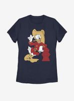 Disney Mickey Mouse Firefighting Donald Womens T-Shirt