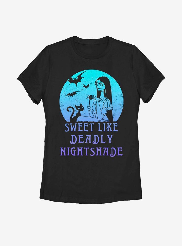 Disney The Nightmare Before Christmas Sally Moon Womens T-Shirt