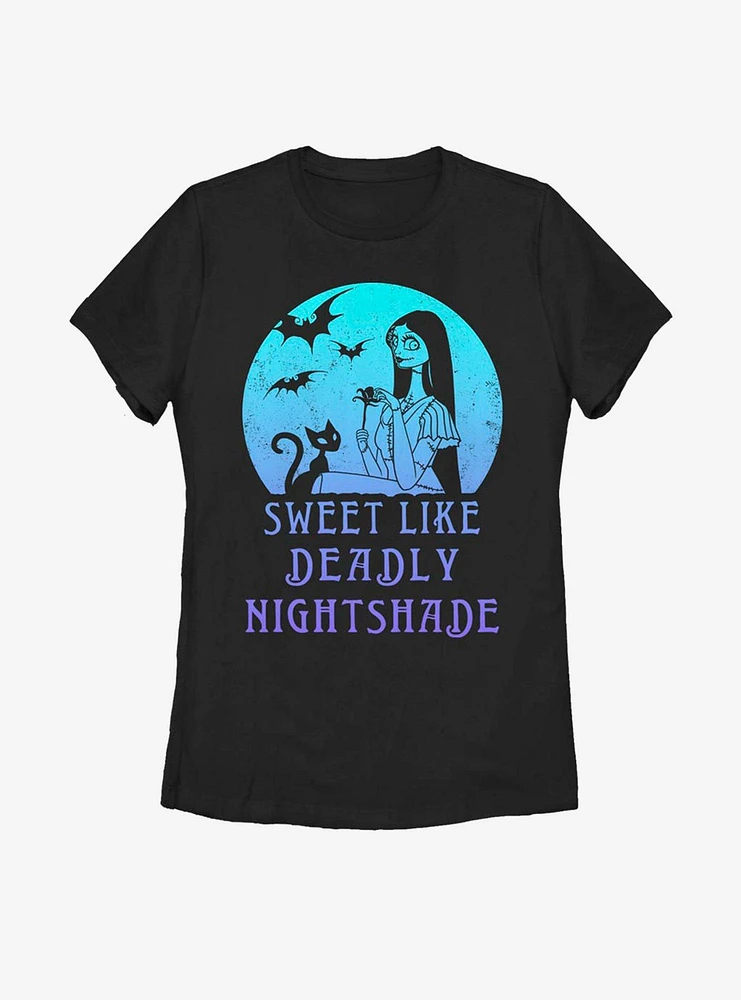 Disney The Nightmare Before Christmas Sally Moon Womens T-Shirt
