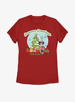 Disney Mickey Mouse Greetings From Daughter Womens T-Shirt