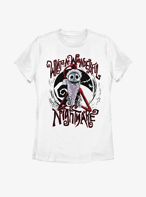 Disney The Nightmare Before Christmas Santa Jack Womens T-Shirt