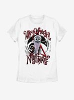 Disney The Nightmare Before Christmas Santa Jack Womens T-Shirt