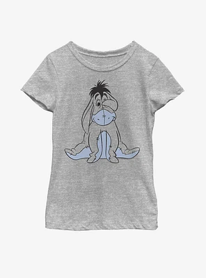Disney Winnie The Pooh Basic Sketch Eeyore Youth Girls T-Shirt