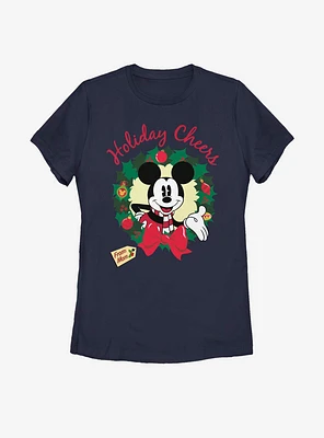 Disney Mickey Mouse Holiday Cheer Mom Womens T-Shirt