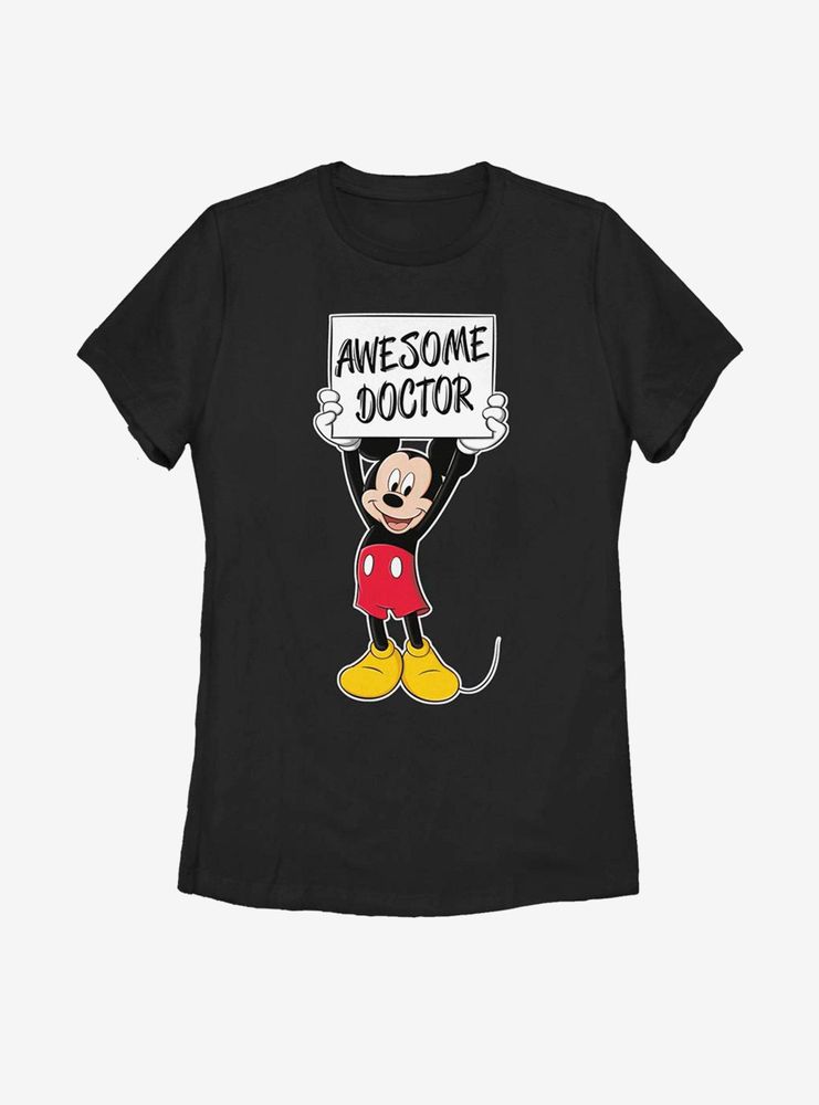 Disney Mickey Mouse Awesome Doctor Womens T-Shirt